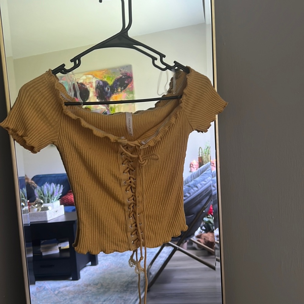 Yellow shirt